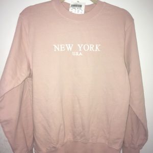 Brandy pink New York sweatshirt